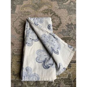 Threshold Paisley Flower Design Shower Curtain